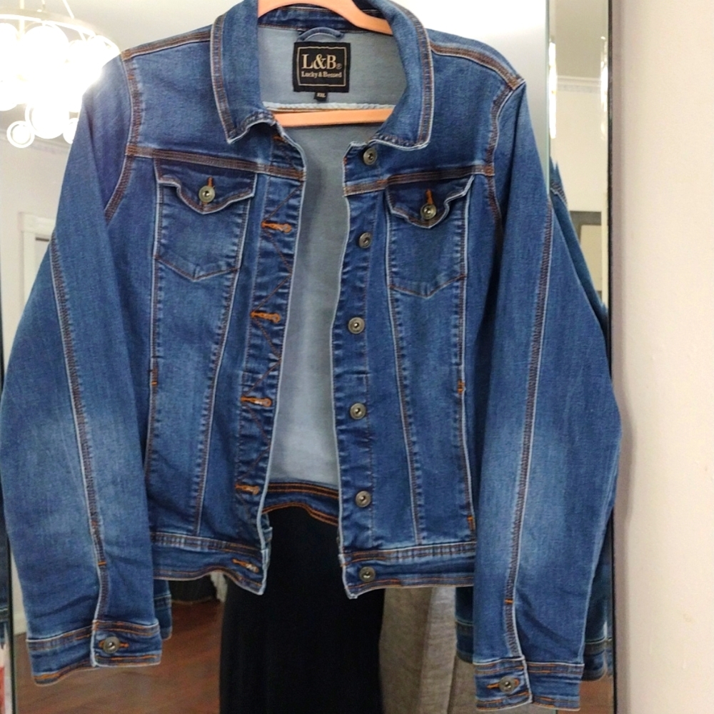 Boutique stretch denim Jacket